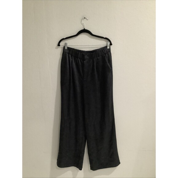 Varley Bryden 2.0 Wide Leg Women's Pants Black SZ L NWOT - Picture 8 of 11